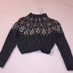 NWT cropped sweater